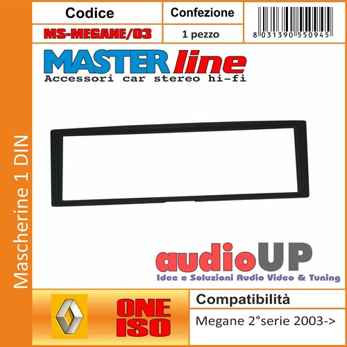 Mascherina autoradio din per - 1,